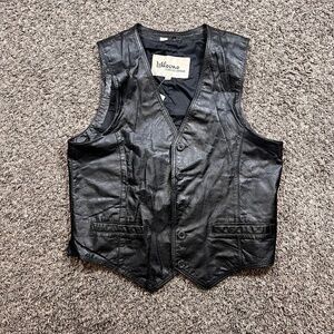 1990’s Vintage Wilsons Suede & Leather Leather Vest